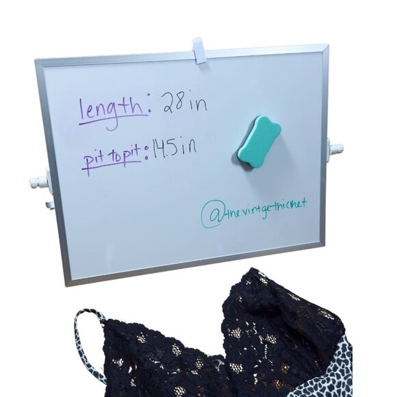 Vintage 90s Leopard Print Black Lace Camisole Adjustable Straps Small Mobwife - Picture 9 of 9